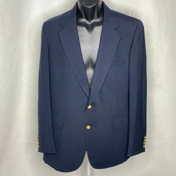 Vintage Cricketeer Sport Coat Navy 44 Skipper - Picture 1 of 5